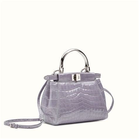 lilac fendi bag|fendi mini bag.